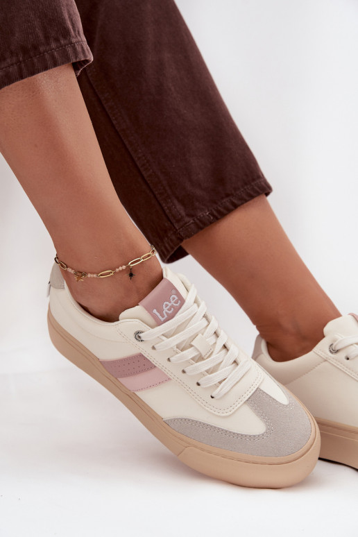 Tenisky model obuvi Dámske LEE AILANI INOMEN LOIN 50253004.02A Zgaszona Biel