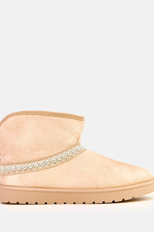 Pieskové nízke snehové topánky z...