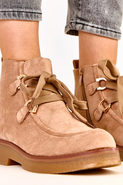 Pieskové teplé topánky s...