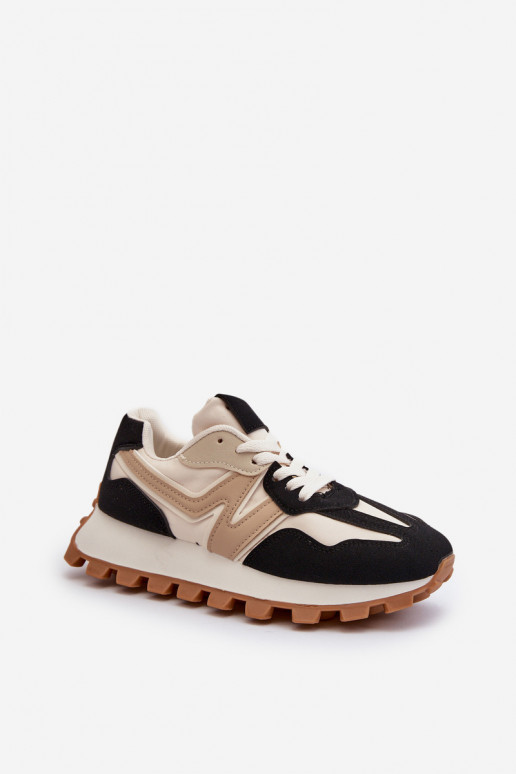 Tenisky model obuvi tenisky Dámske čierna Kalelia