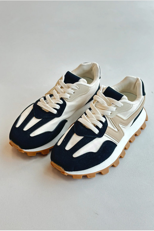 Tenisky model obuvi tenisky Dámske čierna Kalelia