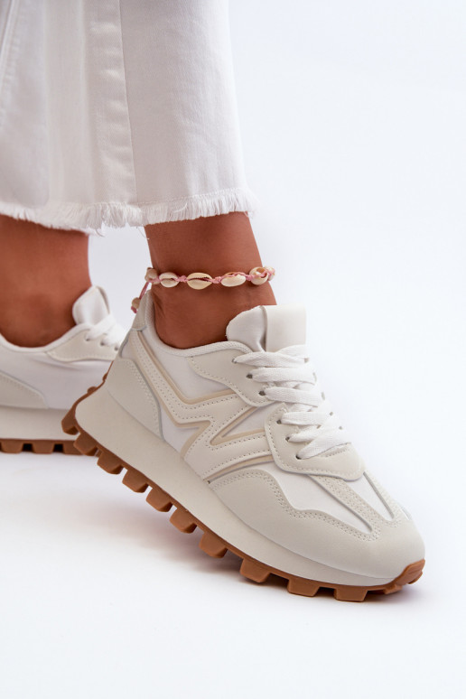 Tenisky model obuvi tenisky Dámske biela farba Kalelia