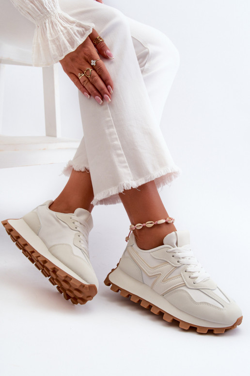 Tenisky model obuvi tenisky Dámske biela farba Kalelia