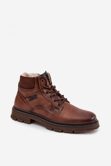 topánky pánske zahriať sa INrangler 20253034.JCU Hnedá farba