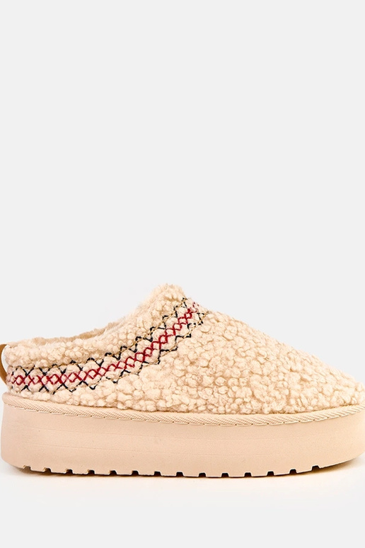 Pieskové nízke snehové topánky na...