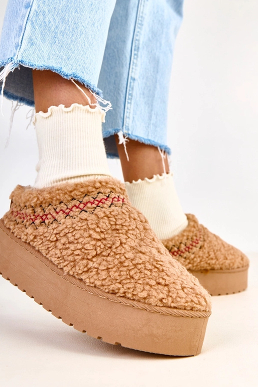 Tmavo pieskové nízke snehové topánky...