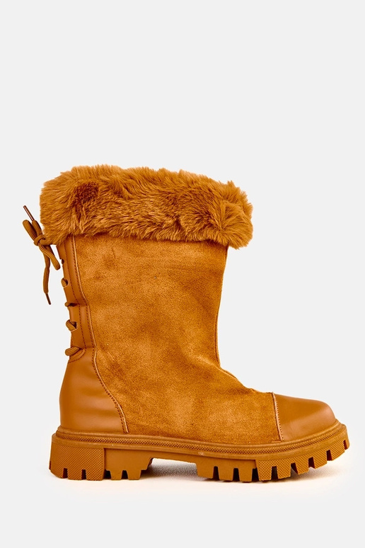 Pieskové čižmy s zvrškom z umelej...