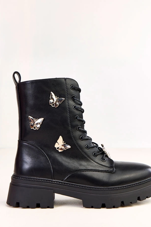 Čierne dámske trekingové topánky...