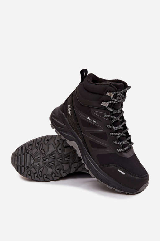 Vyhrievané turistické topánky pánske Lee Cooper LCJ-25-01-3711 čierna