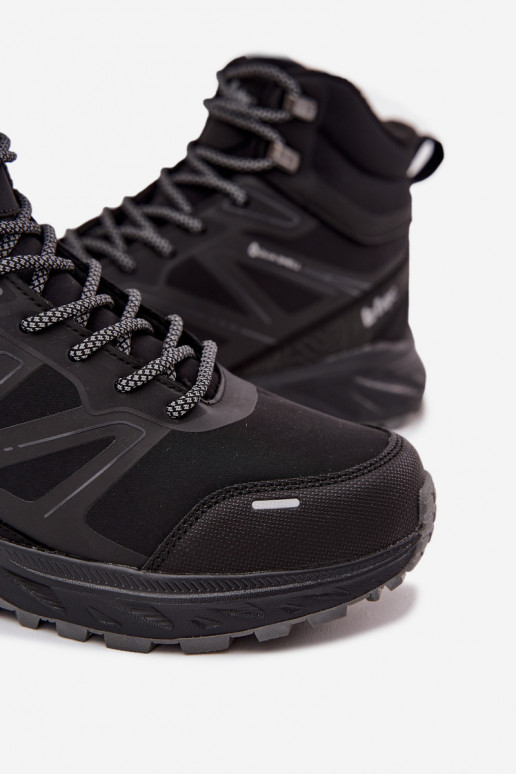 Vyhrievané turistické topánky pánske Lee Cooper LCJ-25-01-3711 čierna
