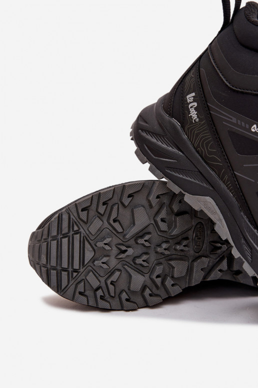 Vyhrievané turistické topánky pánske Lee Cooper LCJ-25-01-3711 čierna