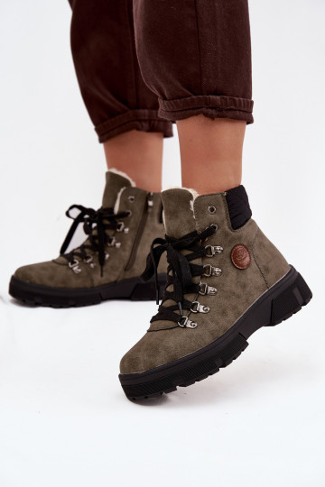 zahriať sa topánky Dámske s platformou khaki farby Zaraine