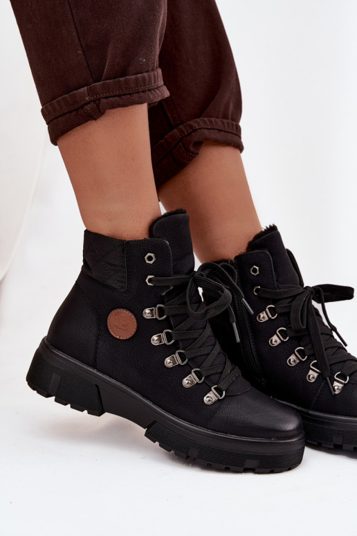 zahriať sa topánky Dámske s platformou čierna Zaraine