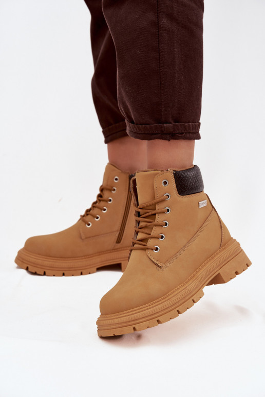 zahriať sa topánky Dámske Zapnuté Hrad Hnedá farba Selinda zahriať sa topánky Dámske Zapnuté Hrad Hnedá farba Selinda