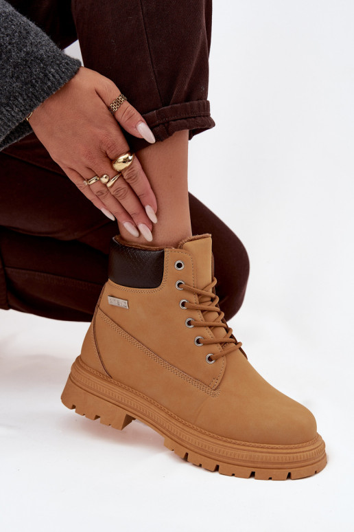 zahriať sa topánky Dámske Zapnuté Hrad Hnedá farba Selinda zahriať sa topánky Dámske Zapnuté Hrad Hnedá farba Selinda