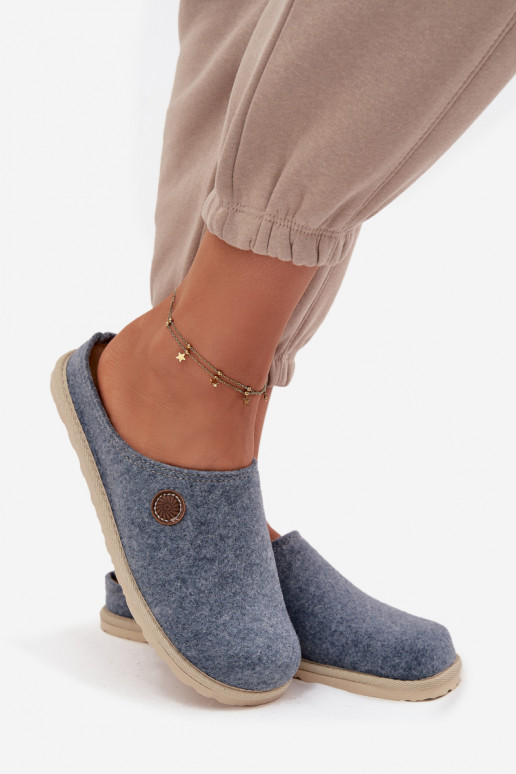 topánky domáce Papuče Dámske Inblu CS000047 svetlo modrá topánky domáce Papuče Dámske Inblu CS000047 svetlo modrá