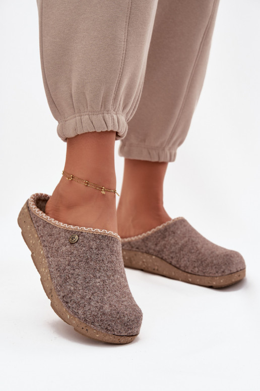 topánky domáce Papuče Dámske Inblu ED000031 béžová topánky domáce Papuče Dámske Inblu ED000031 béžová