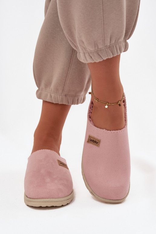 Papuče Dámske topánky domáce Inblu CS000045 Ružová Papuče Dámske topánky domáce Inblu CS000045 Ružová