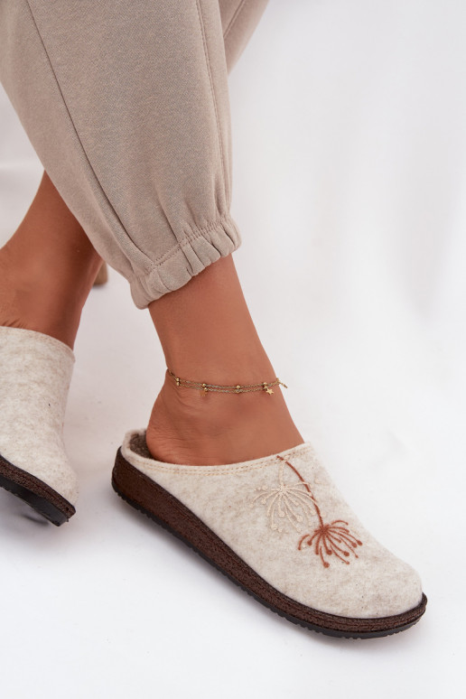 Dámske topánky domáce Papuče Inblu NL000011 béžová Dámske topánky domáce Papuče Inblu NL000011 béžová