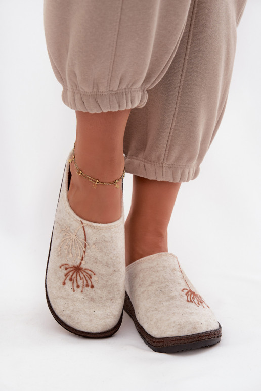 Dámske topánky domáce Papuče Inblu NL000011 béžová Dámske topánky domáce Papuče Inblu NL000011 béžová