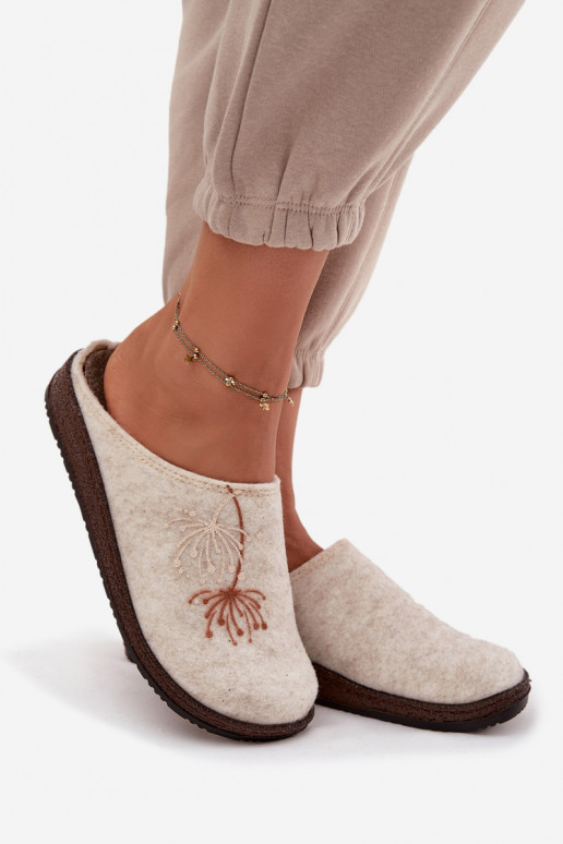 Dámske topánky domáce Papuče Inblu NL000011 béžová Dámske topánky domáce Papuče Inblu NL000011 béžová