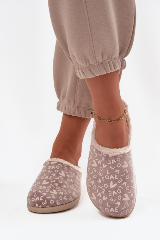 Papuče Dámske Love Inblu ET000032 béžová Papuče Dámske Love Inblu ET000032 béžová