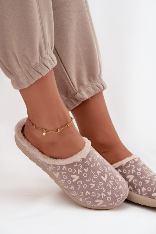 Papuče Dámske Love Inblu ET000032 béžová Papuče Dámske Love Inblu ET000032 béžová