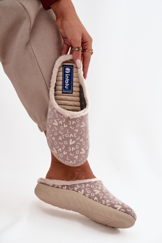 Papuče Dámske Love Inblu ET000032 béžová Papuče Dámske Love Inblu ET000032 béžová