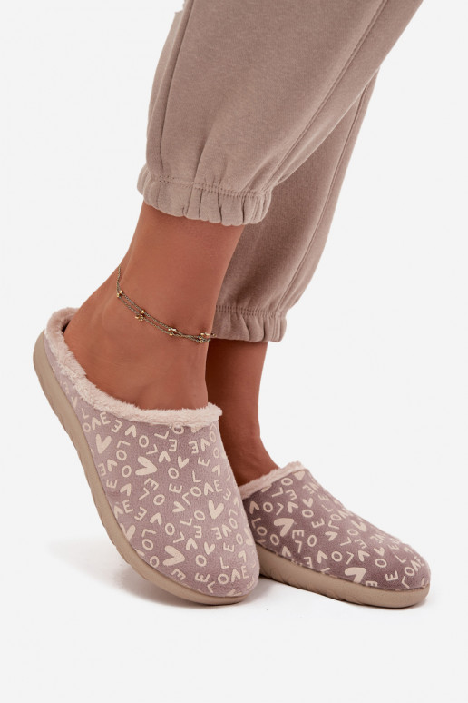 Papuče Dámske Love Inblu ET000032 béžová Papuče Dámske Love Inblu ET000032 béžová
