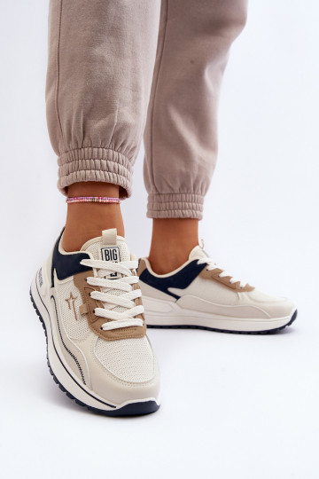 Tenisky model obuvi Dámske Big Star NN274A092 béžová