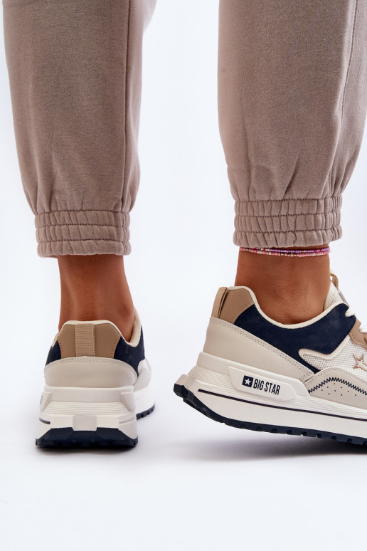 Tenisky model obuvi Dámske Big Star NN274A092 béžová Tenisky model obuvi Dámske Big Star NN274A092 béžová
