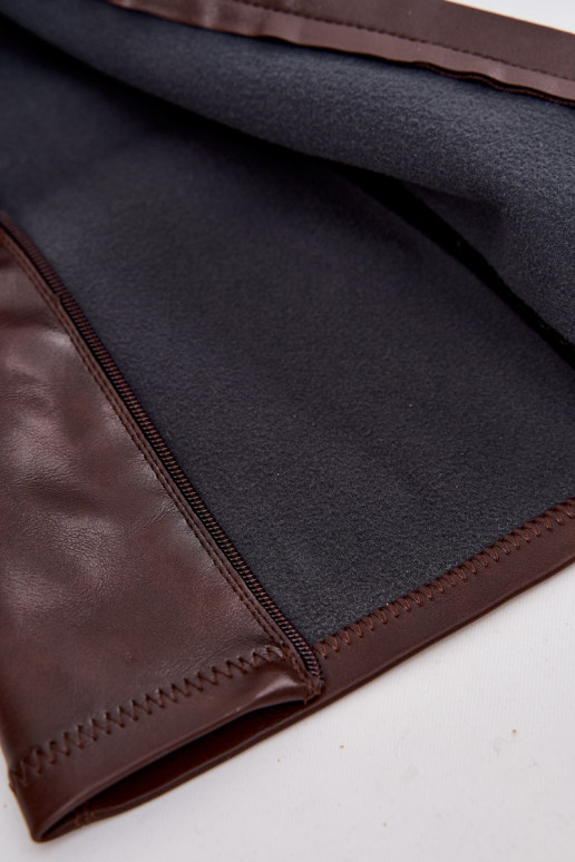 dámske čižmy z eko kože CzekoladoIne Oceana