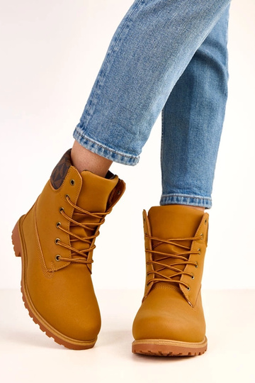 Hnedé pracovné topánky s... 2