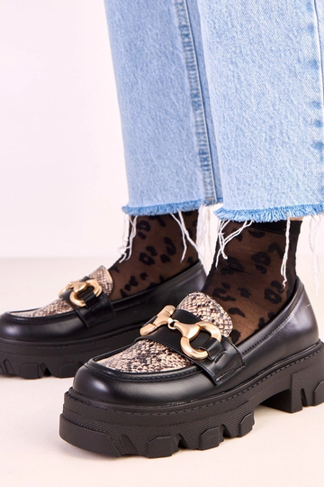 Čierne Ruben mokasíny s...