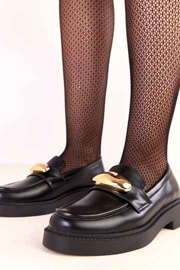 Čierne Ella mokasíny s...