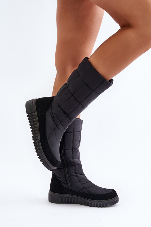 Snehule Dámske Zapnuté Hrad Progress PROGJ-24-144 čierna Snehule Dámske Zapnuté Hrad Progress PROGJ-24-144 čierna