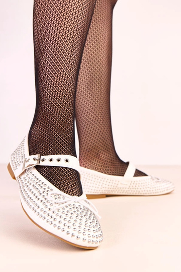 Biele baleríny zdobené... 2