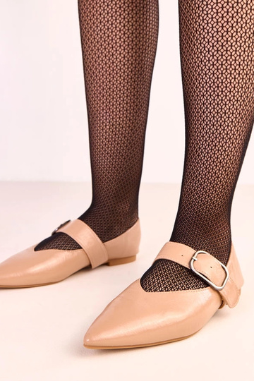 Pieskové baleríny so sponou...