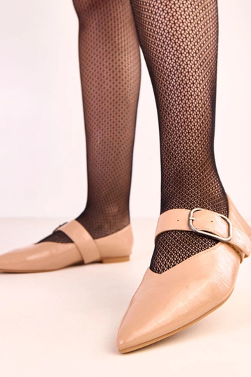 Pieskové baleríny so sponou... 2