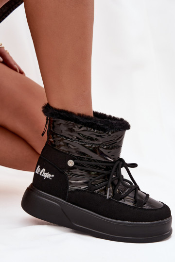 Snehule Dámske s platformou Lee Cooper LCJ-25-03-3814 čierna
