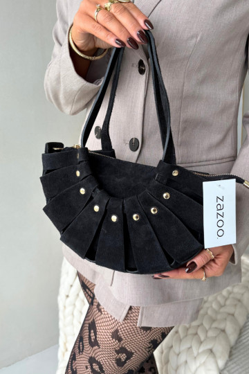 KabelkaZapnutéturalnego zo semišuu čierna Márivane