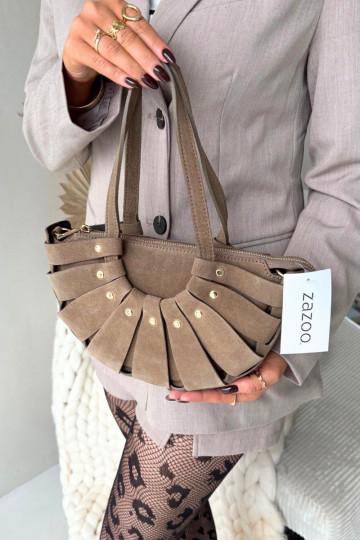 KabelkaZapnutéturalnego zo semišuu slonovina Márivane 2