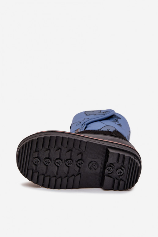 Snehule deti s lepiacimi spojkami Lee Cooper LCJ-25-10-3774 Modrá Snehule deti s lepiacimi spojkami Lee Cooper LCJ-25-10-3774 Modrá