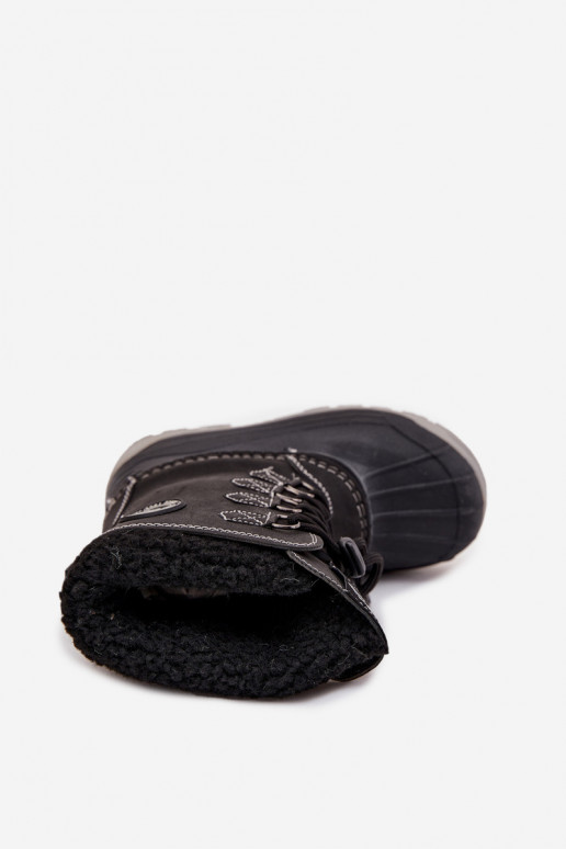 Snehule deti chlapci Lee Cooper LCJ-25-44-3943K čierna