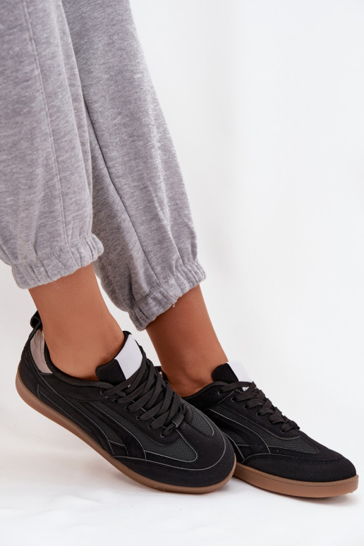 Tenisky model obuvi Dámske čierna Hanelor