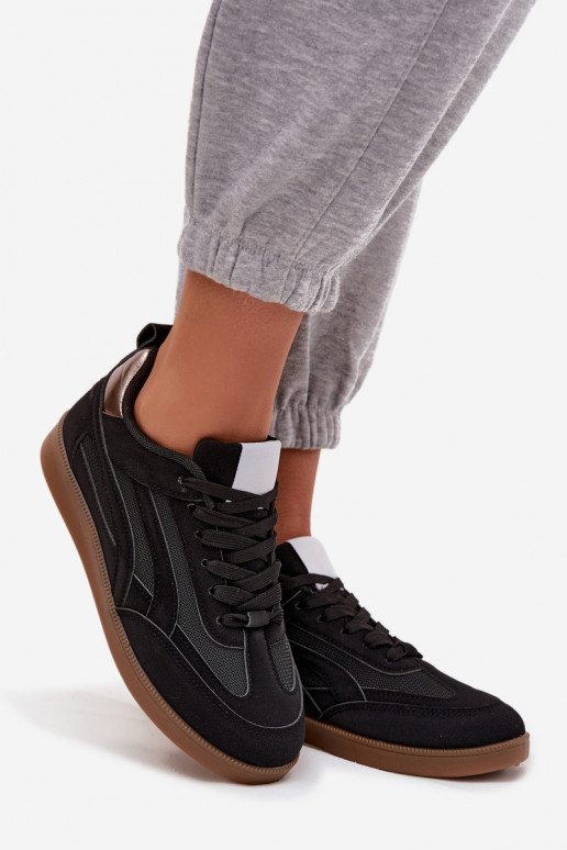 Tenisky model obuvi Dámske čierna Hanelor