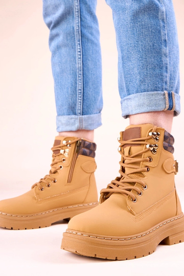 Hnedé zateplené traperky z... 2