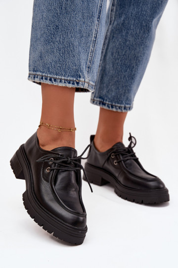 topánky Dámske z eko kože čierna Adrelle 2