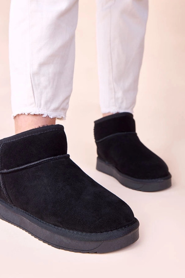 Čierne snehové topánky z...