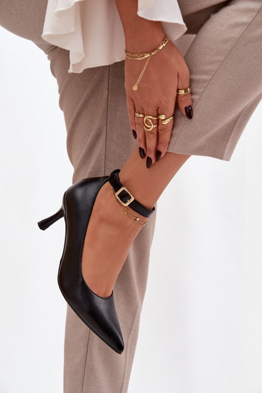 štekle Topánky s popruhmi čierna Perrine